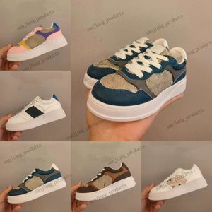 Topkwaliteit ACE luxe jongens meisjes kindersneakers baby peuters zuigelingen loopschoenen herfst sportschoenen 2024ss G in elkaar grijpende vee designer kindertrainer maat 26-35