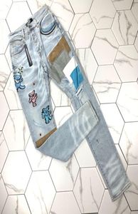 Topkwaliteit amirl jeans beroemde merkontwerper jeans heren mode street Wear Mens Biker Jeans Man Popular Pants4896063