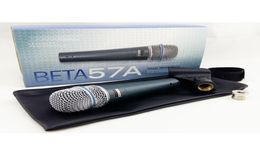 Topkwaliteit en zwaar lichaam BETA57 Professionele BETA57A Karaoke Handheld dynamische bedrade microfoon Beta 57A 57 A Mic2190088