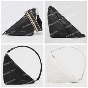 Bolsos triangulares de cuero de diseñador Bolso bandolera para mujer Bolsos de hombro cruzados Moda de alta calidad