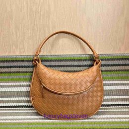 Top Quality Bottgs's Vents's Gemelli Tote -tassen voor vrouwen Nieuwe handwoven Twin Bag Fashion Simple Schouderstijl veelzijdige onderarm vrouwen met echt logo