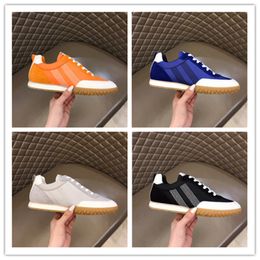 Topkwaliteit Stuiterende Sneakers Schoenen voor Heren Technisch Echt Leer Suede Geitenleer Sport Lichte Zool Trainers Italië Merken Heren Casual Wandelen Eu38-46.box