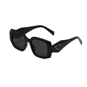 Grote vierkante zonnebril 2023 Designer zonnebril Goggle Beach Zonnebril Mode frame Zwarte man Woman Lovebril Optionele hoogwaardige brillen brillen met pakket