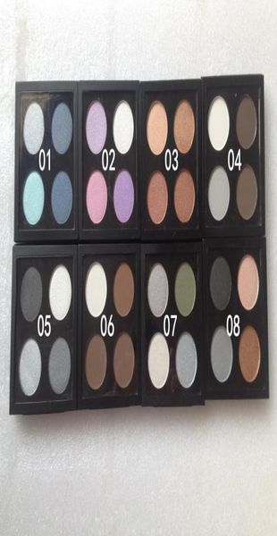 Maquillaje de marca de alta calidad, paleta de sombras de ojos de 4 colores, sombra de ojos en polvo 10g9759576