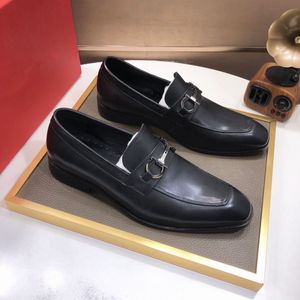 Topkwaliteit merk herenkleding schoenen voor zachte heren lederen schoenen klassieke teen heren zakelijke oxfords zwart bruin zakelijk leer