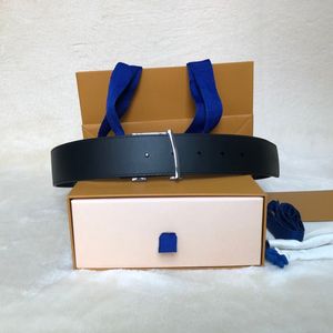 Fleur noire marron de qualité supérieure Qualité de ceinture réversible de la courroie véritable ceinture pour hommes en cuir véritable avec des hommes de concepteur BOX M216E