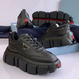 Top Qualité Casual Chaussures Marque Hommes Prax 01 Baskets ReNylon Cuir Brossé Hommes Chunky Caoutchouc Triangle Mesh Skateboard Marche Haute Qualité En Plein Air Tr