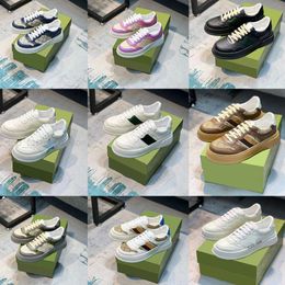 Topkwaliteit Casual Schoenen Chunkey B Designer Sneakers Biscuit Dames Luxe Vintage Runner Trainers Platform Schoen Klassiek Bruin Heren Kanten Sneaker