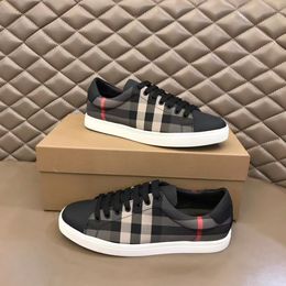 Top Quality Casual Chaussures Designer Sneaker Checks Sneakers Vintage Tennis Chaussure Checkered Classic Stripes Baskets Plate-forme Imprimer Low-Top Canvas Trainer 09