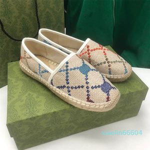 Top qualité Casual Chaussures pêcheur chaussures designer espadrillse femmes Slip-On flats chaussure Taille 35-41 modèle