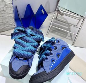 Chaussures décontractées de qualité supérieure Hommes Femmes Sneaker Noir Bleu Clair Marron Extérieur