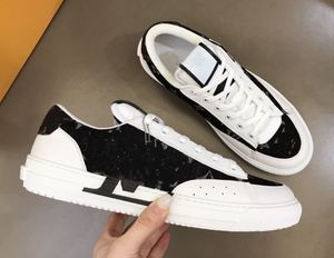 topkwaliteit vrijetijdsschoenen sneakers rubber handgemaakte buitenzool luxe designer schoenen kalfsleer canvas heren