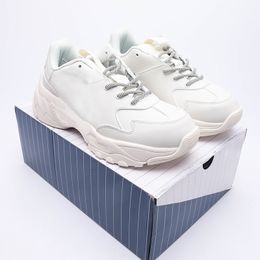Top qualité chaussures décontractées haut semelle épaisse talons hauts baskets femmes concepteur de luxe pur dentelle blanche EU35-45