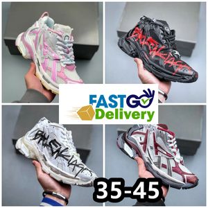 Chaussures décontractées de qualité supérieure Triple S 7.0 Runner Sneakers Designer Chaussures Chaussures les plus chaudes 7 Paris Speed ​​Plateforme Outdoor Sport 35-45 EUR 35-45