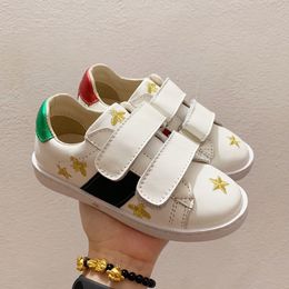 Top qualité enfants chaussures garçons filles mode cuir confortable enfants chaussures de course décontractées baskets