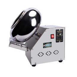 Commerciële industriële automatische suikercoatingmachine van topkwaliteit Mini-chocolade dragee-machine
