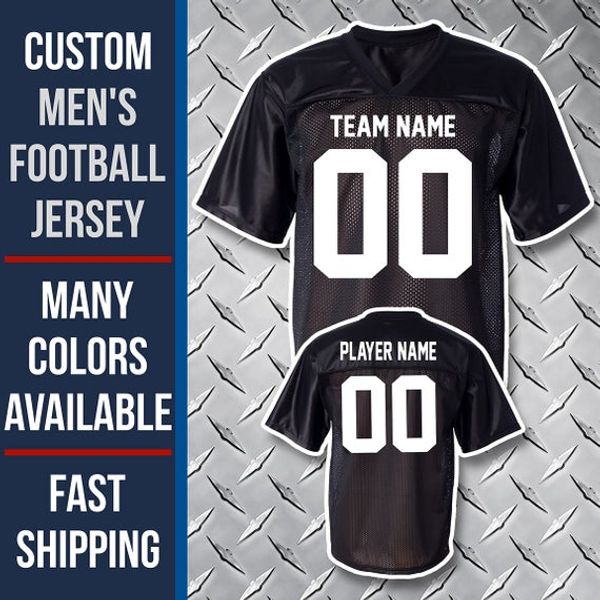 Qualité supérieure ! Custom American Football Jersey 32 Team Hommes Femmes Jeunes Jerseys Personnalisée Collège Collège Numéro Nom Couvert 100%