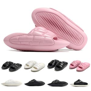 Topkwaliteit ontwerper B-IT muilezels damesslippers sandalen luxe gewatteerde zwart wit roze sandaal loafers voor heren dames dia's outdoor pantoffel slijtage mode