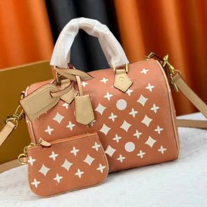 Topkwaliteit Designer Tassen Schoudertas Vrouwen echte lederen draagtas handtassen Voeg kleine pakketten toe roze luxe dame mini crossbody tas portemonnee portemonnees vrouwontwerpers roze