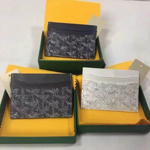 Porte-cartes design de qualité supérieure femmes portefeuille design porte-monnaie en cuir véritable portefeuilles en toile GY Mini portefeuille porte-cartes minces hommes de luxe petits sacs à main avec boîte