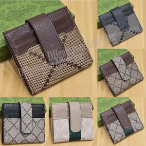 Diseñador de calidad superior Titulares de tarjetas bolso Moda para mujer hombres Monederos billetera tarjeta de crédito billetera billetera de hombre billetera de gama alta bolso billetera