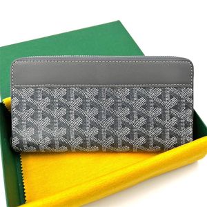 Designer de qualité supérieure Long portefeuille Matignon en cuir support de carte sac à main pour femmes avec des portefeuilles à fermeture éclair