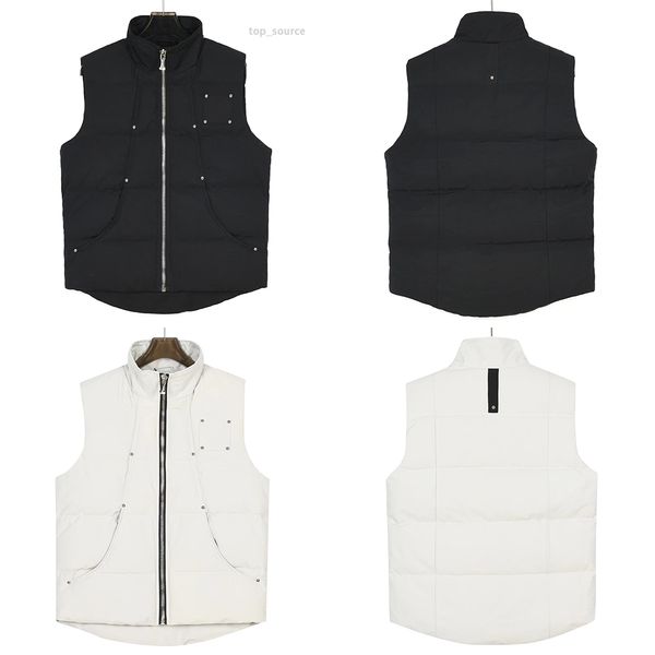 Top Quality Designer Mens Vest Winter Down Gilets de loisirs en plein air Coupe-vent Top New Womens Vest Casual imperméable et anti-neige Down Jacket A107