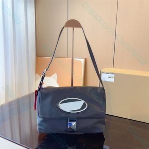 Topkwaliteit designer nylon tassen Flip bag lady Effen kleur Messenger Bag Ontworpen beroemde Cross body tassen Luxe metalen logo decoratie handtassen Cosmetische tassen