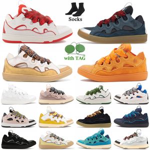 Designer de qualité supérieure Chaussures de sport pour hommes en maille tissée Baskets à lacets baskets extraordinaires en relief Baskets à bordures en cuir Baskets à semelle plateforme en caoutchouc