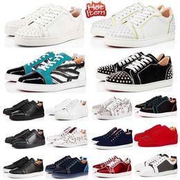 Top Qualité Designers Bas Rouges Chaussures Chaussures Décontractées Plate-Forme Baskets Hommes Femmes Luxurys Vintage Mocassins Mode Chaussures Habillées Parti De Luxe Baskets Décontractées