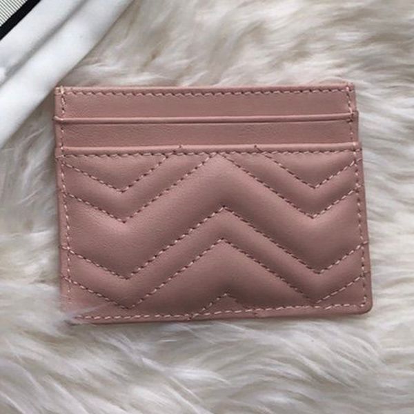 Top qualité designer dames porte-cartes en cuir carré luxe portefeuille véritable sac de ramassage pour hommes