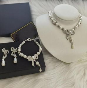 Topkwaliteit diamanten luxe parels hanglagige kettingen voor vrouw klassieke stijl fabrikanten Wholer merkontwerp vintage populair9325135