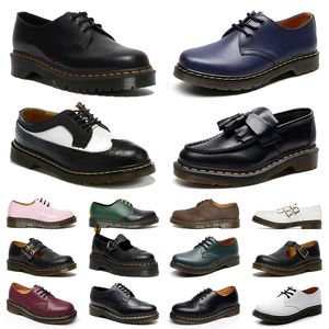 Topkwaliteit Doc Martens Laarzen Dr Marten Laarzen Martins Dames Zwart Designer Boot Luxe Loafer Booties Dames Heren Schoenen Mode Winter Sneeuw Martin Flexibele zolen