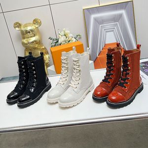 Top Quality Doc Martens Boots Patent Leather Martin Boots Femme Designer à lacets shorts Boot Woman Mens Chaussures Fashion Winter Martin Soumed Flexible New Style