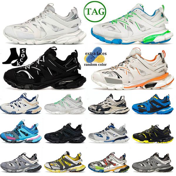 Chaussures habillées de qualité Femme Triple 3.0 Runner Sneaker Designer Tracks 3 Gomma Paris Speed ​​Platform Outdoor Sports Mens Trainers Taille 36-45