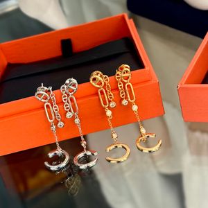 topkwaliteit dupe gloednieuwe aankomst sieraden strass Rhinestone bengelen oorbellen voor vrouwen
