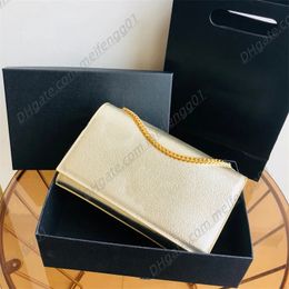 Topkwaliteit avondtassen vrouw klassieke ketting schoudertas mode Messenger Cross Body tassen luxe bakken clutch bakken hobo envelop tas portemonnees portemonnee