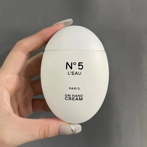 TOP qualité célèbre marque N5 crème pour les mains 50ml LA CREME MAIN noir oeuf blanc oeuf mains crème soins de la peau