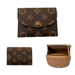 Topkwaliteit mode Ontwerpers kaartsleuf Houder Coin Pouch portemonnee tassen Echt lederen portemonnee dames heren M41939 rosalie portemonnee Luxe Kaarthouders Sleutel Portemonnees