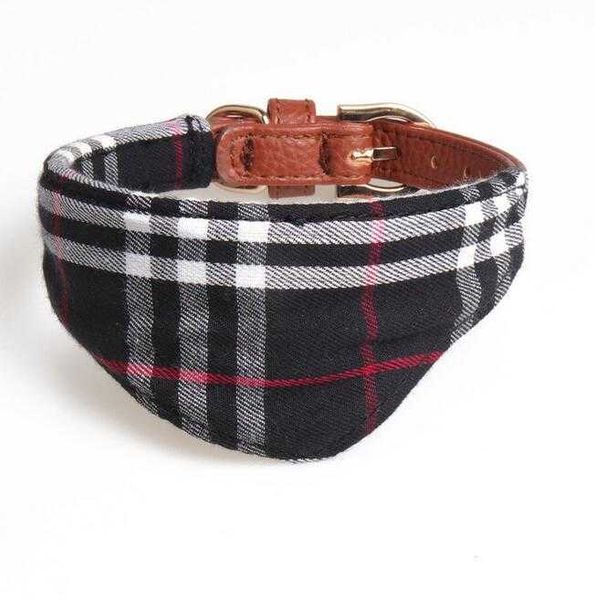 Conjunto de collar y correa para perro de moda de alta calidad con lazo, toalla triangular para perro, corbata, bonita hebilla de metal, collar pequeño para perro y gato, accesorio para mascotas 269R