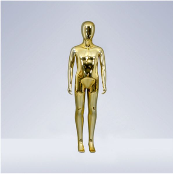 Mannequin d'enfant d'or de mode de qualité supérieure modèle d'enfant d'or meilleur en vente