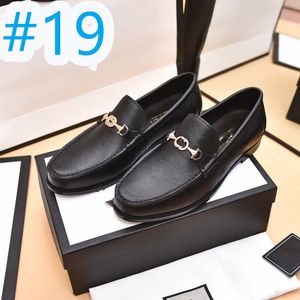 Topkwaliteit G-merk luxe loafers herenschoenen leer effen kleur klassiek banket bruiloft dagelijks franje modeontwerper kledingschoenen maat 6.5-11