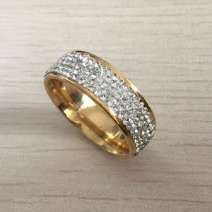 Annels de mariage en cristal de diamant de zircon et de zircon cubique de qualité supérieure pour femmes