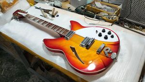 Rickenbacker Sunset – guitare électrique Jazz à 12 cordes, Instrument de jeu professionnel