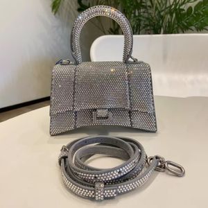 Top kwaliteit zandloper clutch pochette tas diamant Designer Leer Vrouwen Avondtassen Stuff Sack tote Schouder reizen Strandtassen Hobo cross body heren portemonnees handtas