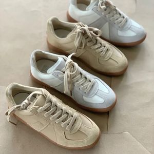 topkwaliteit huis veterschoenen vintage maisons margiela plat wandelschoen luxe zomer buitenshuis sneakers repliceren vrouwen maat 35-46 hiel trainers ontwerper loafer loafer