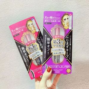 Marca japonesa de alta calidad Kissme Thin Mascara Kiss Me Black Macara Big Eye Makeup