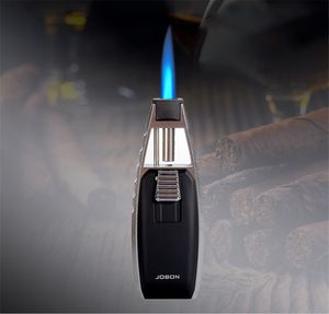 Top qualité JOBON poche métal Butane gaz torche coupe-vent jet flamme torche allume-cigare pour fumer outils 2 pièces