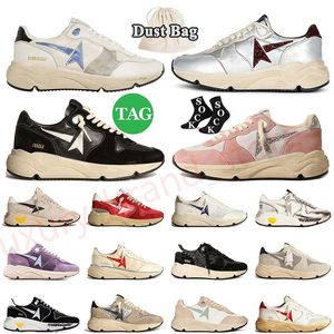 Designer Golden Running Sole Casual Schoenen Dames Heren Goldenstar Nieuwe Release Parijs Italië Merk Pailletten Klassiek Beroemd Doen Oude Vuile lederen sneakers