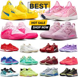 Topkwaliteit KD 16 15 Tante Pearl Basketbalschoenen Wanda Deep Royal Triple Red Vs Ny Black Vivid Purple Geode Teal Light Lemon Twist Men Women Kevin Durant 3 Sneakers